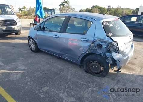 2014 Toyota Yaris L (Tmmf Plant) из США, поврежденный, VIN VNKKTUD33EA008517